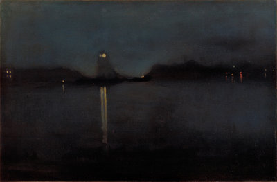 James McNeill Whistler, Nocturne ca. 1875–78, olie op doek, 50,6 × 76,7 cm, The White House