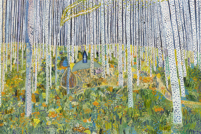 Matthew Wong, The Kingdom, 2017