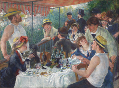 Pierre-Auguste Renoir, Lunch van de roeiers, 1880-1881, The Phillips Collection, Washington DC, verworven 1923 