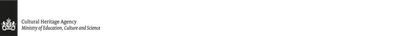Logo Cultural Heritage Agency, Ministry of Education, Culture and Science
