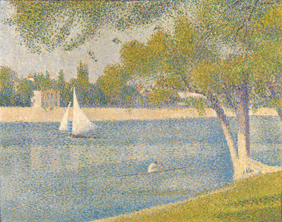 Georges Seurat, The Seine at La Grande Jatte, 1888, Royal Museums of Fine Arts, Brussels