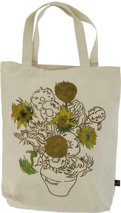 Sunflowers tote bag 