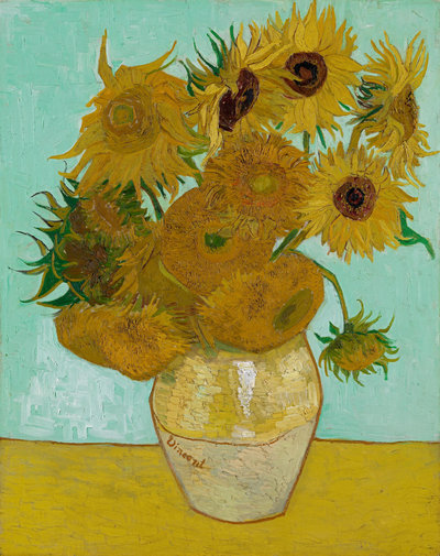 Vincent van Gogh, Zonnebloemen, 1888, Neue Pinakothek, München