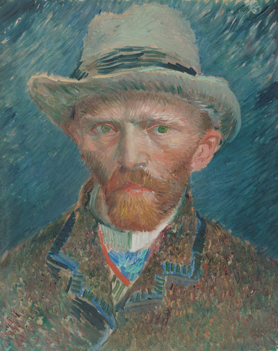 Vincent van Gogh, Zelfportret, 1887, Rijksmuseum Amsterdam
