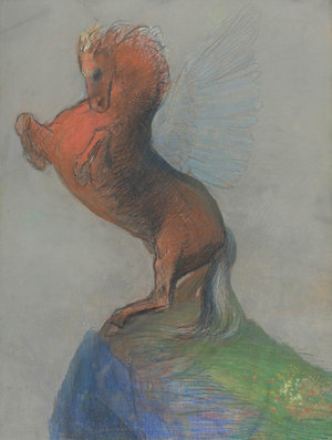 Odilon Redon, The summit, 1894, Van Gogh Museum, Amsterdam (State of the Netherlands)