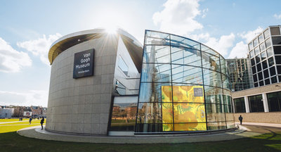 Van Gogh Museum seen from Museumplein. Photo: Jelle Draper