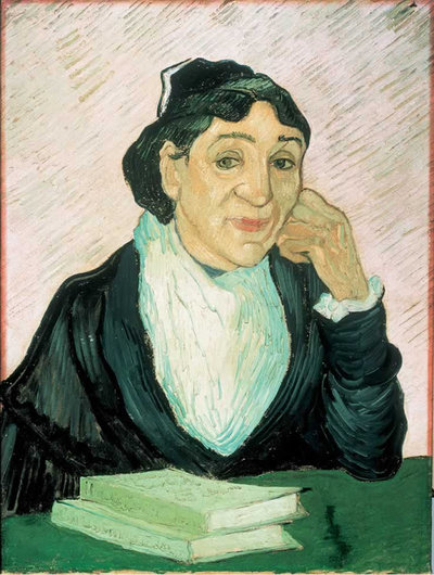 Vincent van Gogh, L'Arlésienne (portret van Madame Ginoux), 1890. Collectie Kröller-Müller Museum, Otterlo