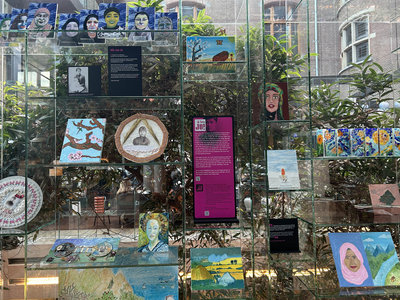 Ik ben Jo! mini-expo in het Conservatorium Hotel in Amsterdam