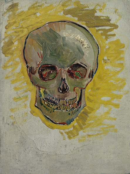skull van gogh museum