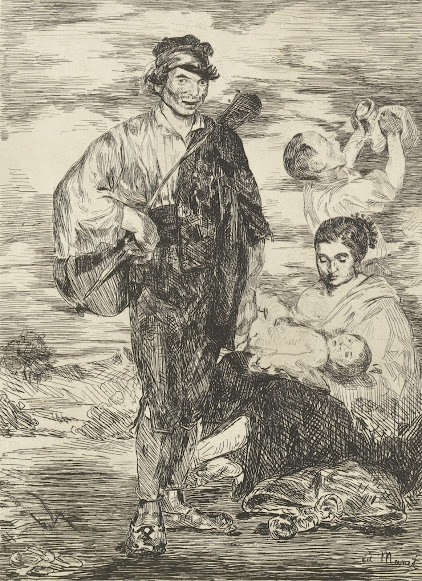 Картинки по запросу manet the gypsies